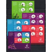 Азербайджан 2015. Первые Европейские игры Баку 5 блоков (575)