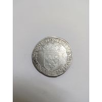 Франция 1\2 Экю, 1651 Людовик 14