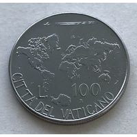 Ватикан 100 лир 1985