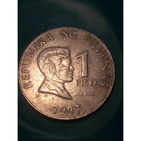 1 песо Филиппины 1997 год.
