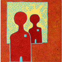 Картина (холст, масло) 30 x 30 см