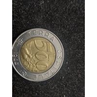 Сан Марино 500 лир 1991