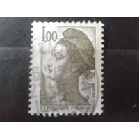 Франция 1982 Стандарт, Марианна 1,00