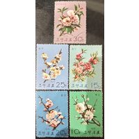 КНДР 1975. Флора. Полная серия