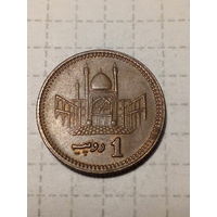 1 рупия Пакистан 2001 год