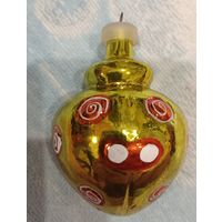 Елочные игрушки стекло, жук