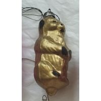 Ёлочная игрушка медведь