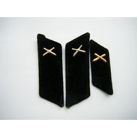 Петлицы большие. Бархат. + бонус.