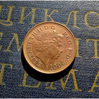 1 пенни 2001 Великобритания #01