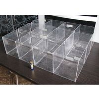 Короба органайзеры из оргстекла акрила разборные секции 3 шт. (цена за штуку) .
