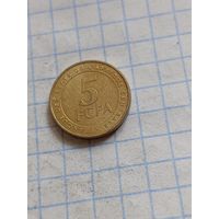 5 франков 2006 года ЦАР