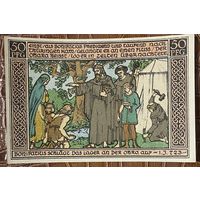 Нодгельд 50 пфеннигов 1921 год. Ордруф. Веймарская республика