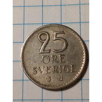 25 эре Швеция 1966 год