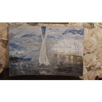 Довгялло Олег Михайлович 1940-2000г ЧСХ БССР(на фото 6 работ художника) цена за 1 работу на выбор!