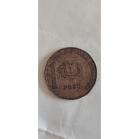 Доминиканская республика 1 песо 1991
