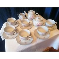 Сервиз чайный Ленинградский завод фарфоровый изделий, СССР