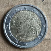 Италия 2 евро 2012 г., KM# 251