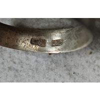 84 проба до 1917 года обручальное серебряное кольцо