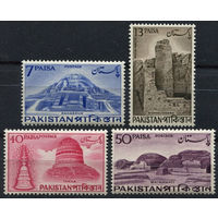 Пакистан 1963 ** Археология,  серия 4 марки (SG 188-191), Британские колонии.