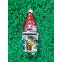 Елочная игрушка домик с белкой сказка А. ПУШКИНА