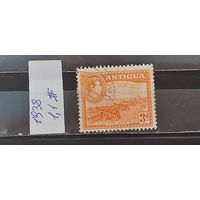 РАСПРОДАЖА. АНТИГУА 1938г. Гаш.