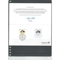 Германия. Благодарственное письмо участнику филвыставки. Дилижанс. 2010г. Mi#2806.