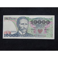 Польша 10 000 злотых 1988г.