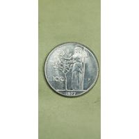 Италия 100 лир 1977