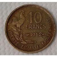 Франция 10 франков, 1952