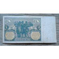 Werty71 Польша 10  злотых 1929 банкнота