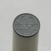 Польша 1 грош 1939 немецкая окупация