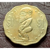 Острова Кука 1 доллар, 2015   С РУБЛЯ