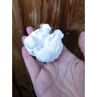 Лот С 1 РУБЛЯ! много лотов! Сувенирная фигурка Птички влюбленные (БЕЛЫЙ, под раскраску)