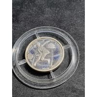 Россия 1 рубль 1998 Всемирные Юношеские Игры - Теннис