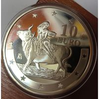 10 евро 2003 Испания - Хуан Карлос I  27г серебро 925 пр.