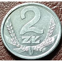 Польша 2 злотых, 1990     ( 1-1-9 )