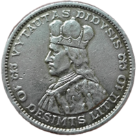 Литва 10 лит, 1936 года.