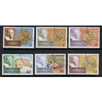 Гренада и Гренадины /1978/ Нобелевские Медали / Michel #GD-GR 260-265 / ПОЛНАЯ Серия 6 Марок