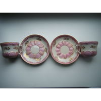 Кофейная пара из СССР. Дулево 1957г.