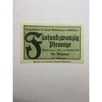 25 пфенингов (нотгельды) г. Германия.-1012