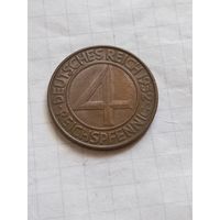 4 пфеннига 1932 года