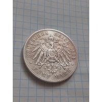 5 марок 1899 года. Бавария.