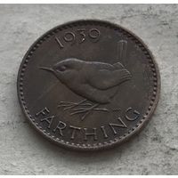 Великобритания фартинг 1939 Георг VI