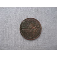 Польша 5 грошей  1934 год