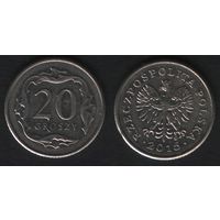 Польша y280 20 грош 2015 год (mw) (_alb2