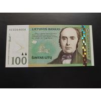 Литва. 100 лит (образца 2007 года, P70)
