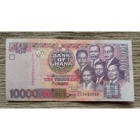 Werty71 Гана 10000 седи 2003 банкнота лесорубы