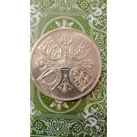 Великобритания 5 шиллингов 1960 выставка в Нью Йорке