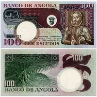 Ангола. 100 эскудо (образца 1973 года, P106, UNC)