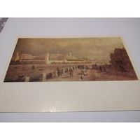Открытка 1985г. Чистая. В. Аерещагин. Вид Московского Кремля.